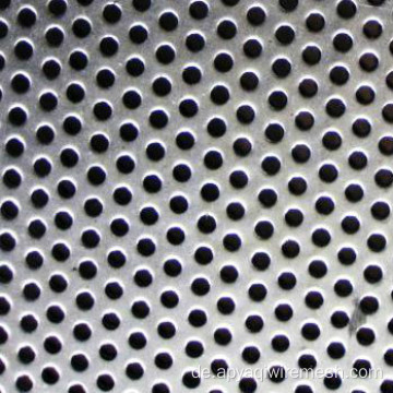 Aluminium perforiertes Blatt perforiertes Metallnetz